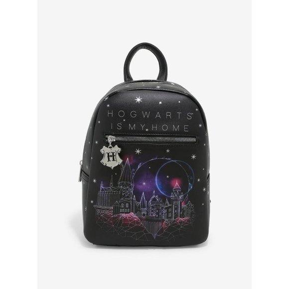 Bioworld Bags Harry Potter Hogwarts Is My Home Stars Faux Leather